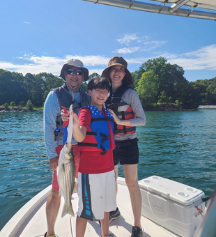 Striper fishing is better on Lake Lanier